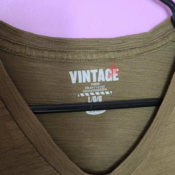 V neck kaki - Picture 3 of 3